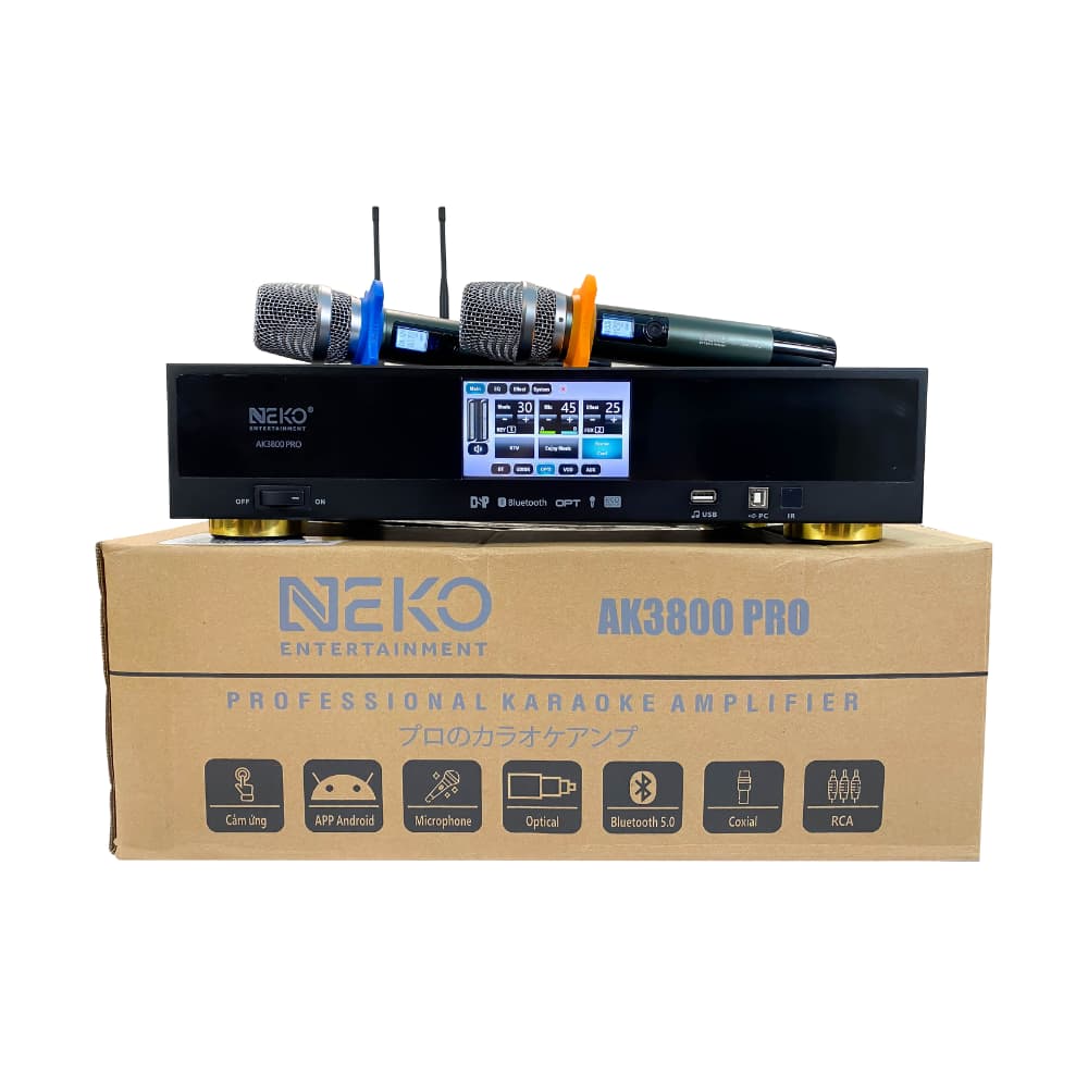 Công suất liền vang liền micro NEKO AK3800 PRO thumb 5