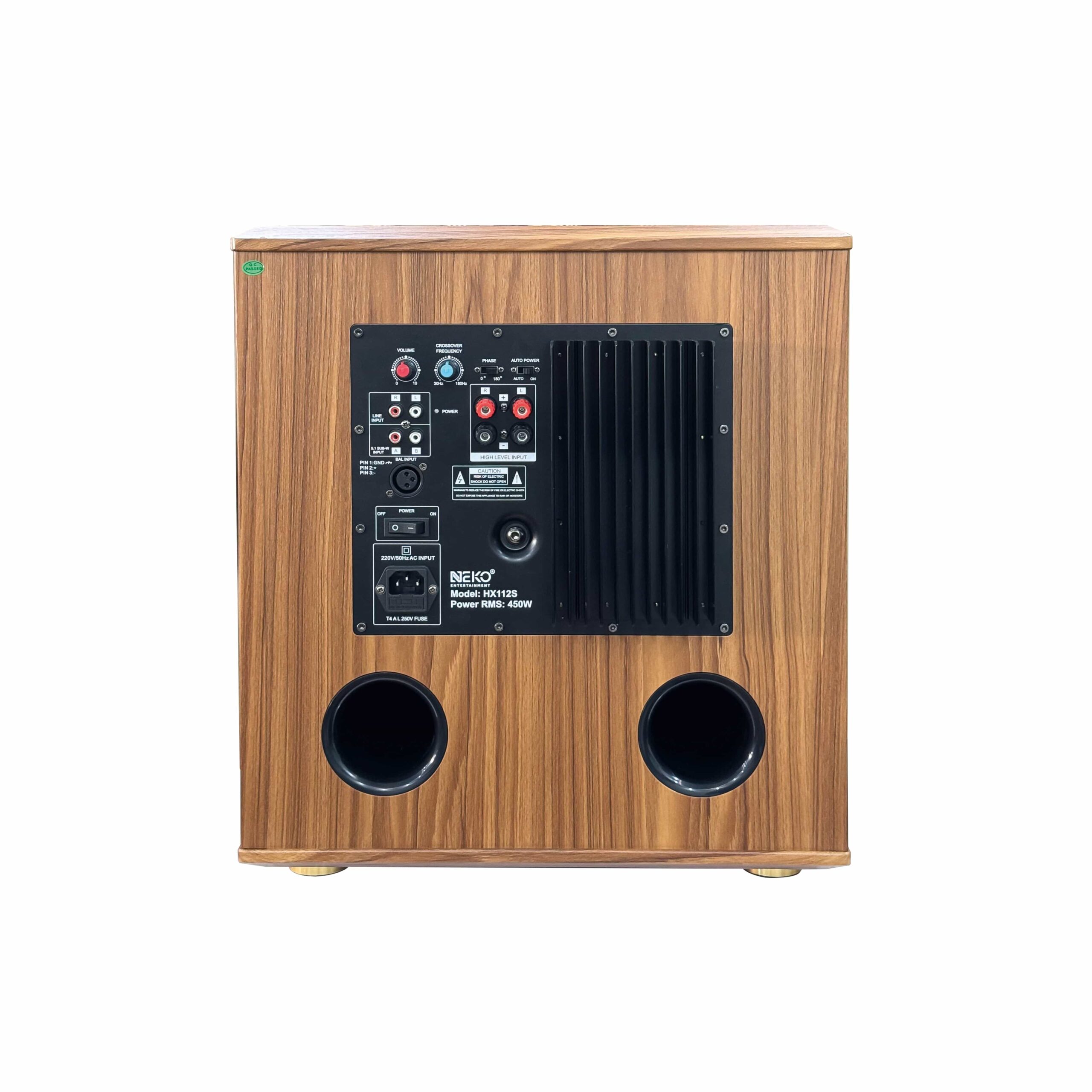 Loa siêu trầm điện NEKO HX112S thumb 7